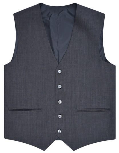 XAYWEAR™ Dark Grey Timeless Classic Fit Suit XY33