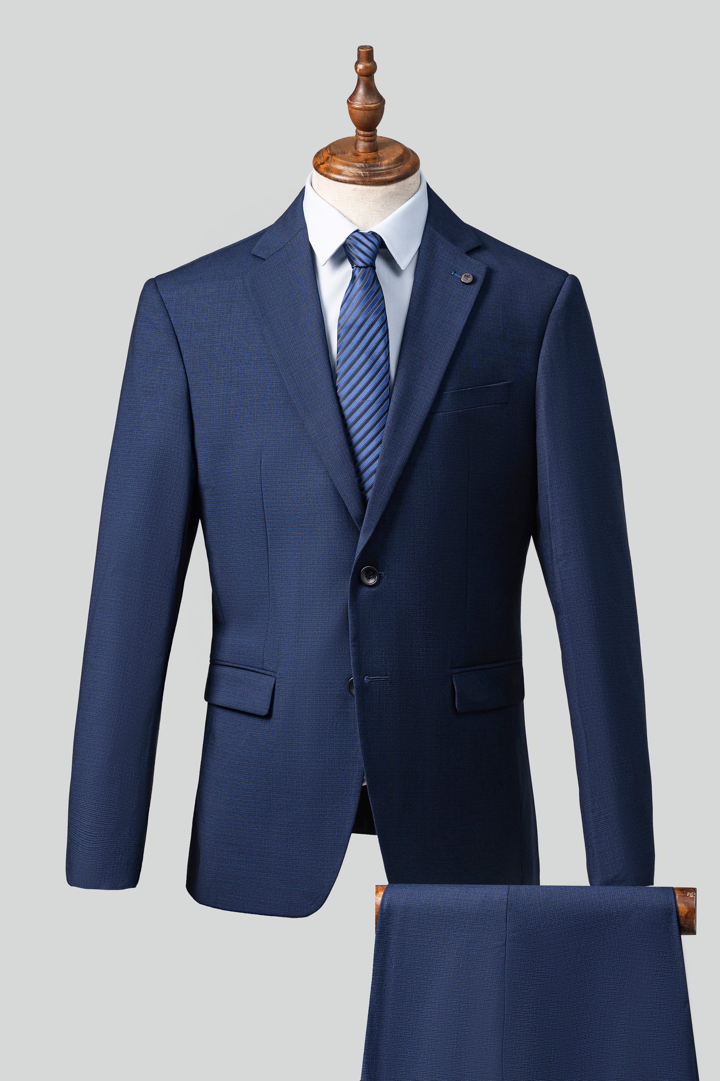 XAYWEAR™ Men's 2 Piece Slim Blue Suit  XY43