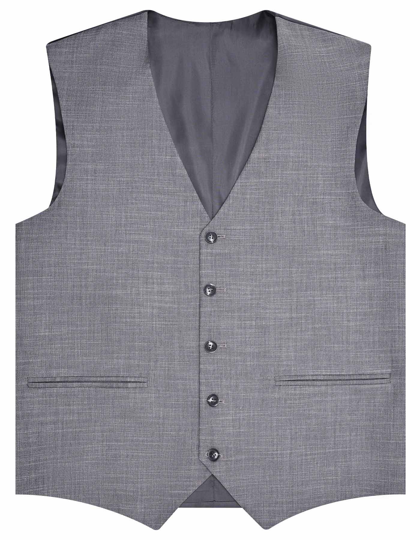 XAYWEAR™ Men's  Charcoal Texture Classic Fit Suit XY36