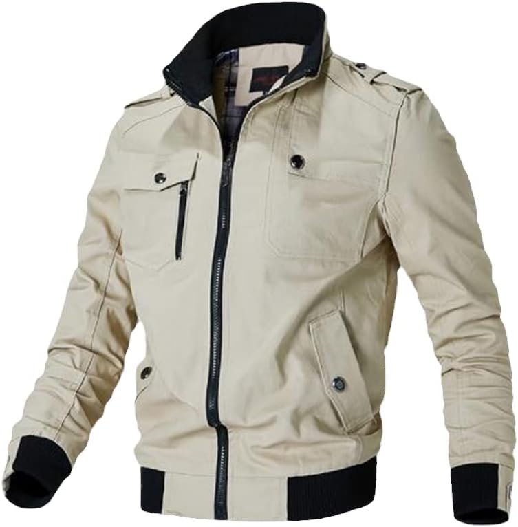 XAYWEAR™ Men's Casual Bomber Jacket – Stylish & Comfortable Outerwear  XY56